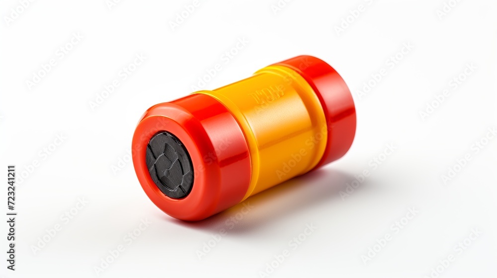 Silicone ear plugs for human ears on white background Silicone ear plugs for human ears on white background