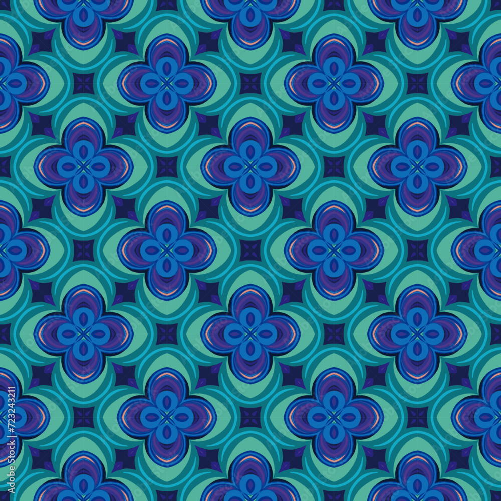 floral simple abstract batik textile floral simple abstract batik textile