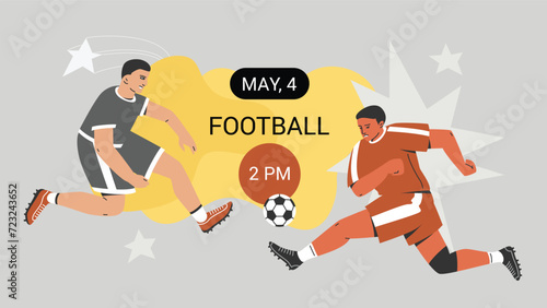 Football Play Poster Template