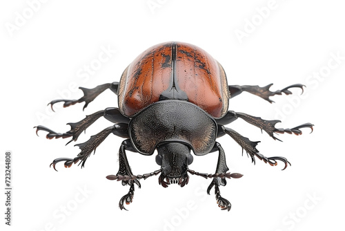 Escarabajo aislado photo