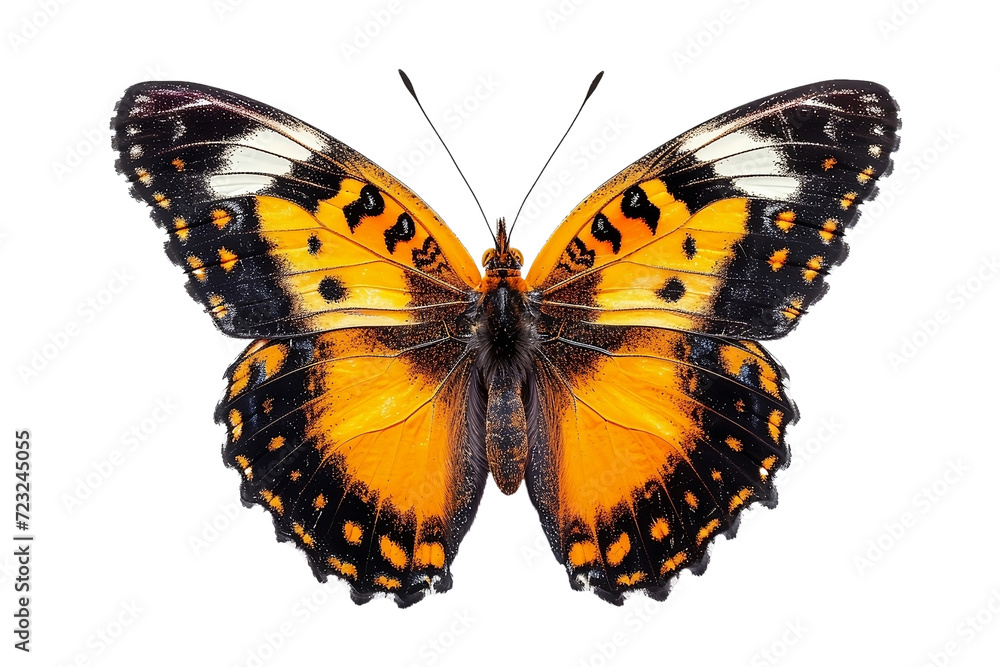 Fototapeta premium butterfly isolated on white background