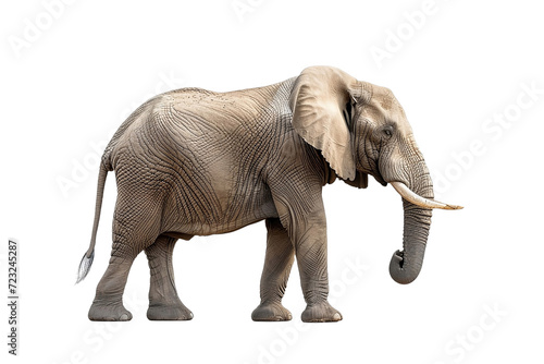 Elefante gris aislado