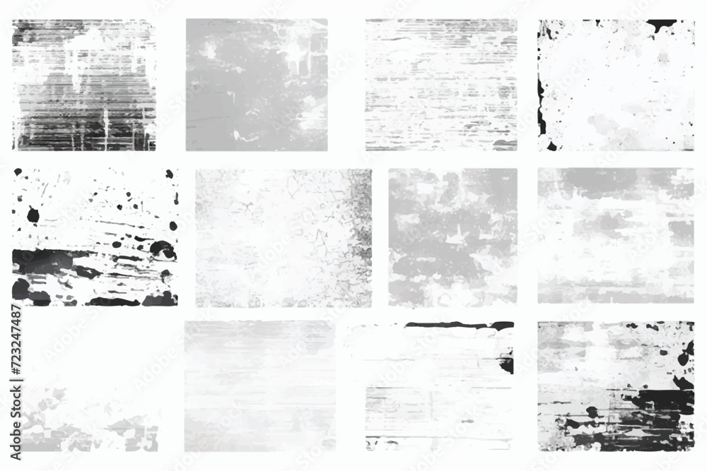 Black and white grunge texture. Grunge Background. Vector textured effect. Grunge background of black and white. Grunge background. EPS 10.