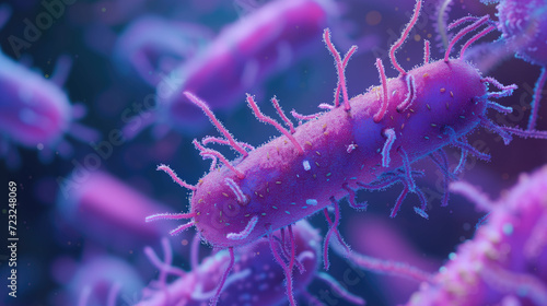  alien bacteria under microscope  scientific.