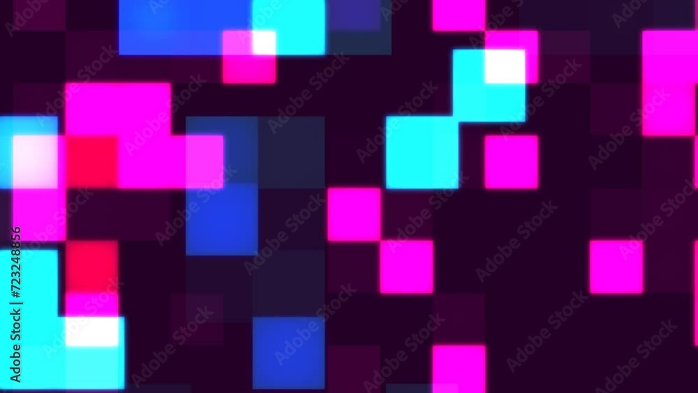 Digital lights display, backgruound, seamless loop Digital lights display, backgruound, seamless loop