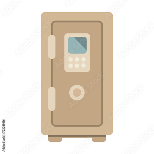 Safe line icon. Code, money, lock, key, bank, secret, hacking, protection, cipher. Vector icon for business and advertising photo