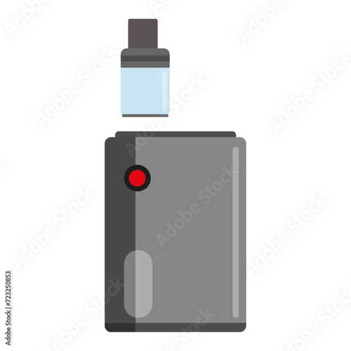 Vape line icon. Steam, smoke, smoking, tobacco, mechanism, pipe, cigarette, hookah, electronic. Vector icon for business and advertising