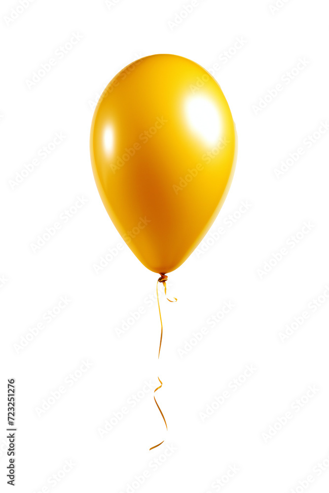 yellow balloon isolated yellow balloon isolated