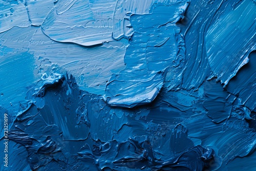 background for portrait high blue color paint texture