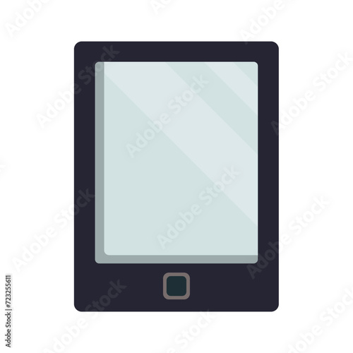 Tablet line icon. Equipment, gadget, games, phone, screen, computer, laptop, Internet, charging, electronics. Vector icon for business and advertising
