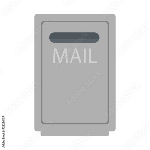 Mailbox line icon. Letter, parcel, postman, dove, stamp, envelope, queue, department, waiting. Vector icon for business and advertising