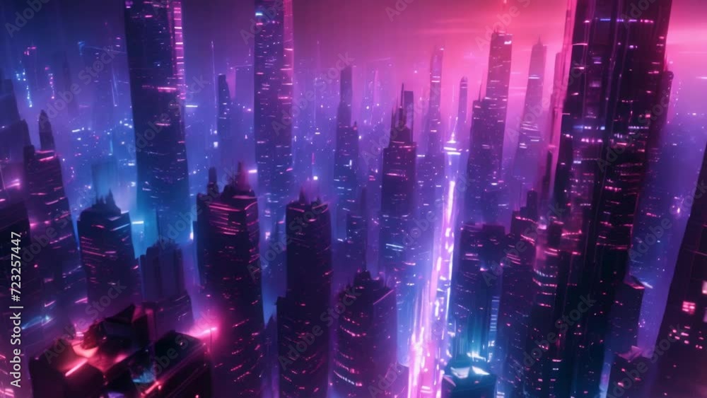Neon Horizon: Where City Meets Cybernetics. Generative ai Neon Horizon: Where City Meets Cybernetics. Generative ai