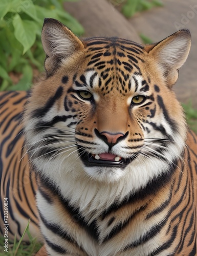 portrait of a tiger