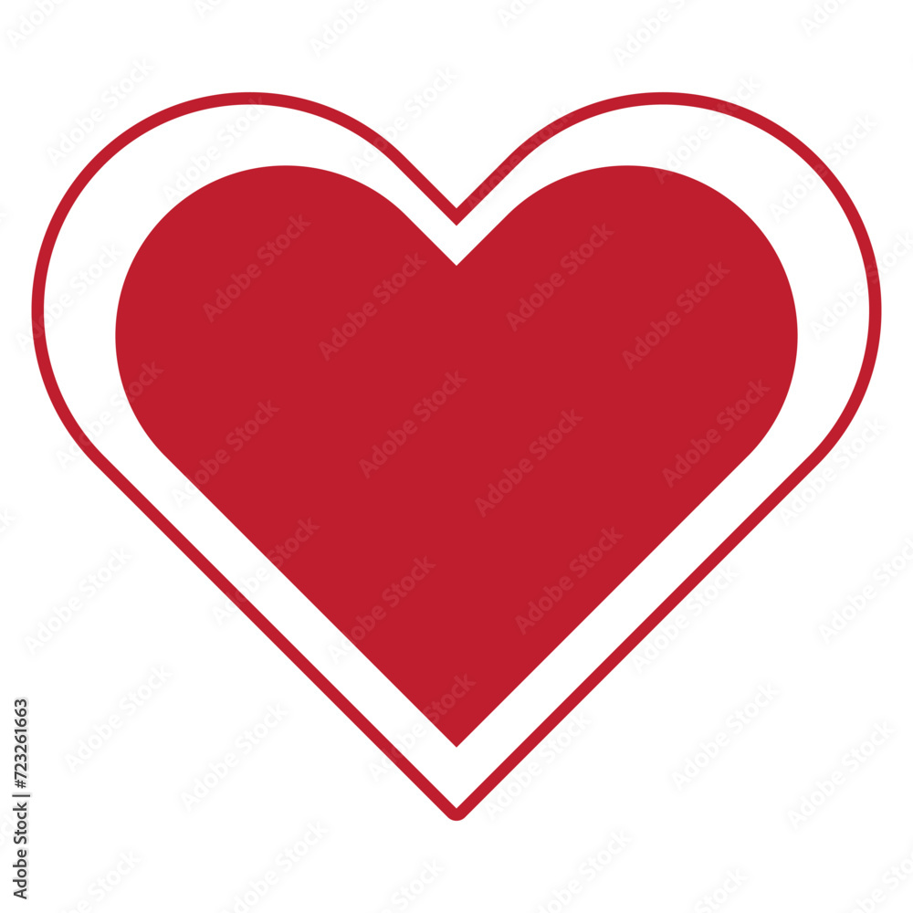 Heart icon, heart vector icon, heart icon illustration Heart icon, heart vector icon, heart icon illustration