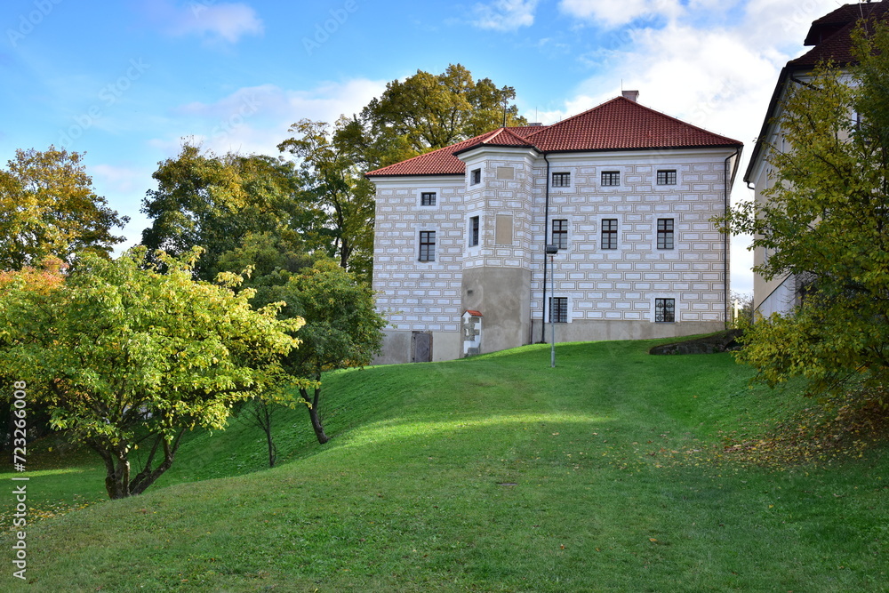Nasavrky Castle is a Renaissance castle from the period after 1600, standing on the site of a former fortress.