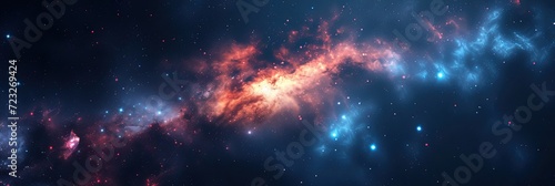 outer space universe panoramic