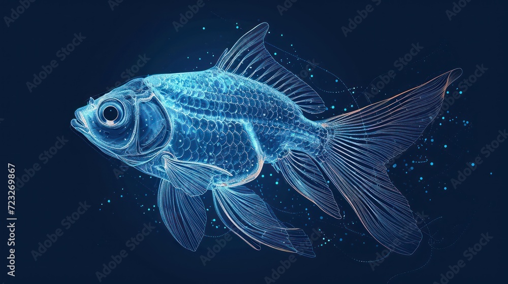 a close up of a fish in a body of water with bubbles on the bottom of it's body and a line of bubbles on the side of the side of the body of the fish. a close up of a fish in a body of water with bubbles on the bottom of it's body and a line of bubbles on the side of the side of the body of the fish.