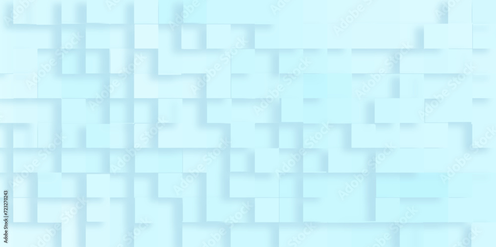 Abstract blue background of extrude style 3d blocks, Modern business concept geometric blue pattern with square shapes, Blue Blocks Wall with geometric pattern, gradient of abstract blue grid pattern. Abstract blue background of extrude style 3d blocks, Modern business concept geometric blue pattern with square shapes, Blue Blocks Wall with geometric pattern, gradient of abstract blue grid pattern.
