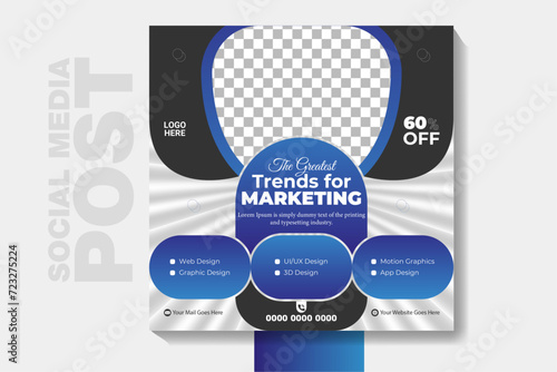  highly Corporate Social Media post design template suitable for advertising your business to increase your customer. Besides that, you can use it all Corporate related business.