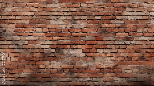 Medium lines brick wall