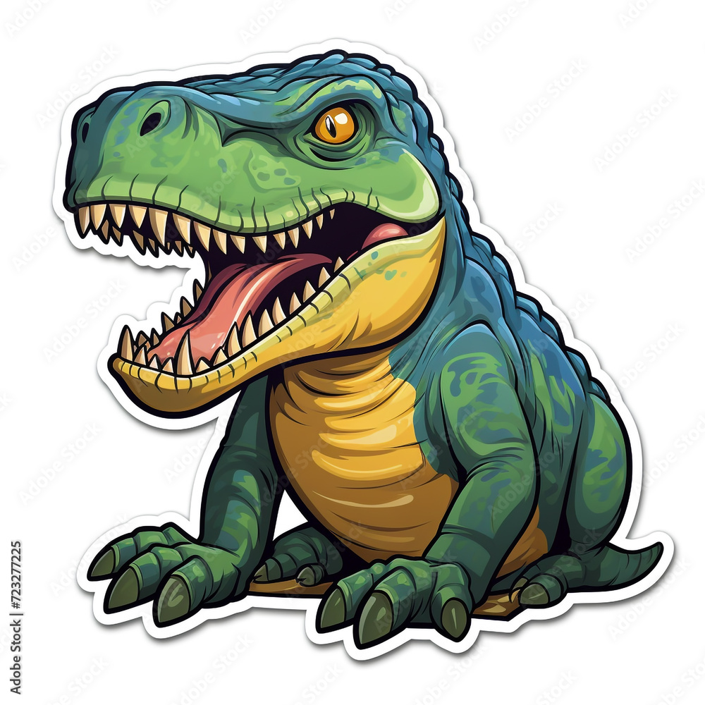 Fototapeta premium A T. rex Sticker