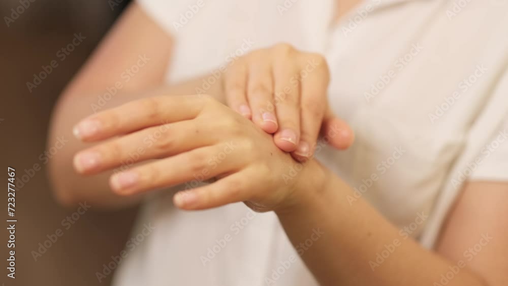 Gentle hands perform a skincare routine, a gesture of self-care and wellness. It's a visual cue for daily beauty rituals. Gentle hands perform a skincare routine, a gesture of self-care and wellness. It's a visual cue for daily beauty rituals.