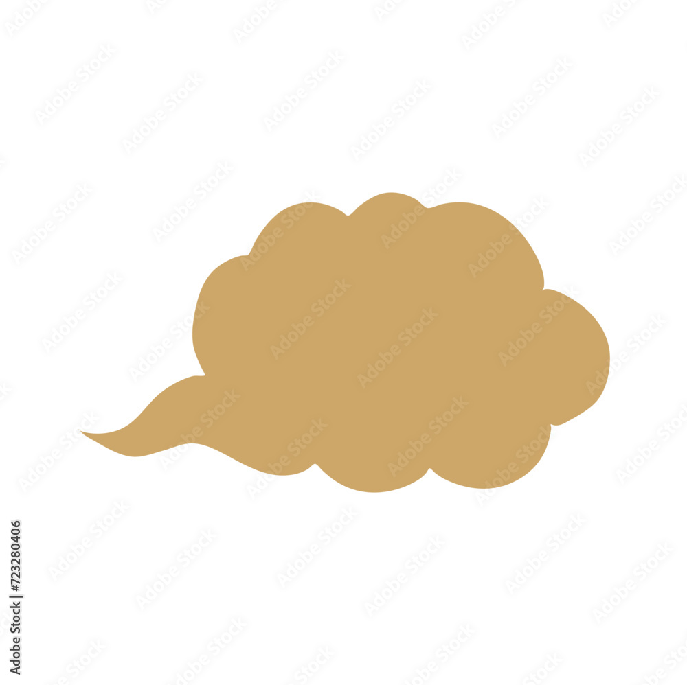 Japanese cloud shape 