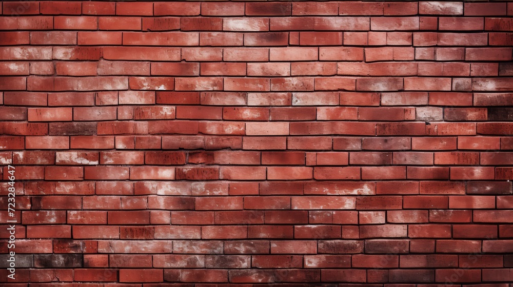 Red wall of bricks Red wall of bricks