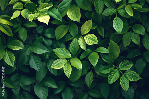 Nature green leave background wallpaper.