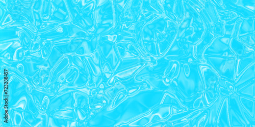 Abstract blue water surface texture with splashes and bubbles, Crystal blue water surface texture, Abstract blue crystalized liquid pattern, blue background with quartz texture perfect for cover. 