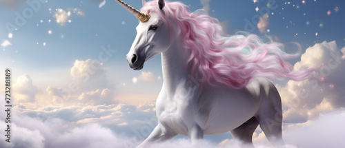 Beautiful Unicorn Design, Perfect for your Project or Wallpaper, Ai Generative