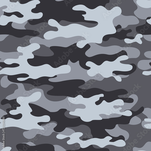 Texture camouflage gray background vector illustration repeat background