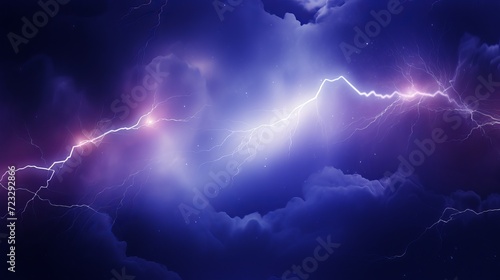 Abstract background lightning