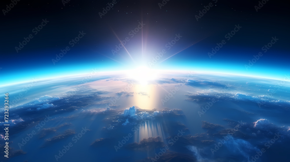 Admire our beautiful Earth from the vastness of space Admire our beautiful Earth from the vastness of space