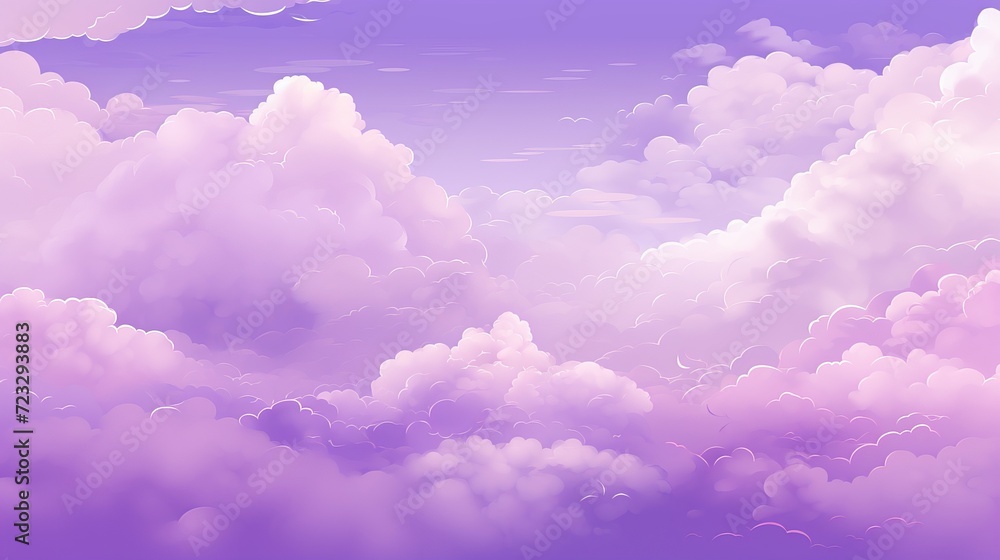 Abstract purple clouds background Abstract purple clouds background