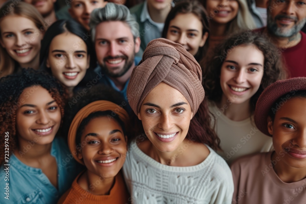 A Large Group of Happy Multiethnic and Multi-Generation People Celebrating Unity and Diversity in a Joyful Gathering A Large Group of Happy Multiethnic and Multi-Generation People Celebrating Unity and Diversity in a Joyful Gathering