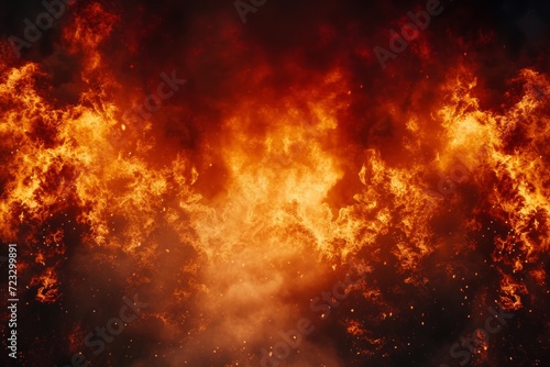 Destruction Looms As Fiery Disaster Unfolds, Bringing Danger And Devastation