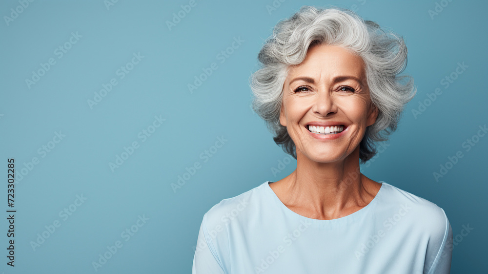 Portrait of a smiling mature woman Portrait of a smiling mature woman