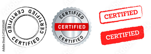 certified seal label sticker stamp accepted confirmed best accredited authorized