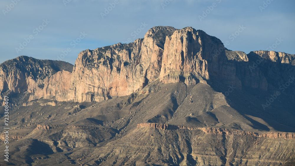 Views from the road to Guadalupe Mountains National Park