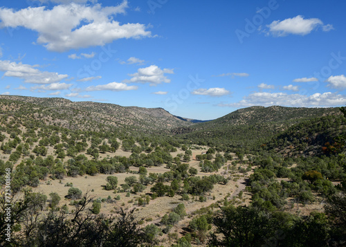 Obraz na płótnie The Scenic Loop Drive, Fort Davis, Texas w salonie