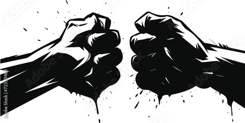  Dynamic Boxing Punch Vector Illustration