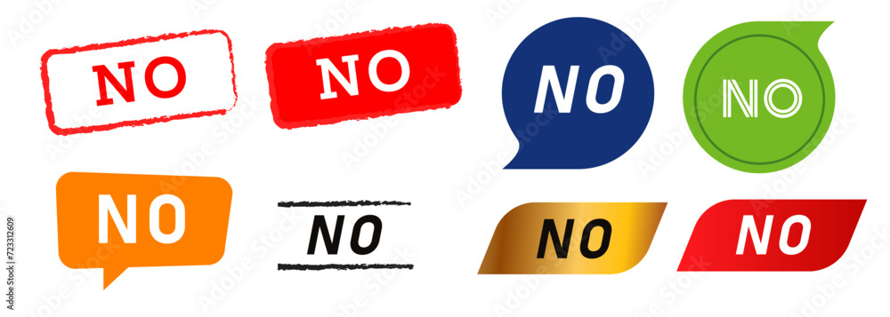 no text speech bubble and stamp label sticker information prohibited refuse denied sign no text speech bubble and stamp label sticker information prohibited refuse denied sign