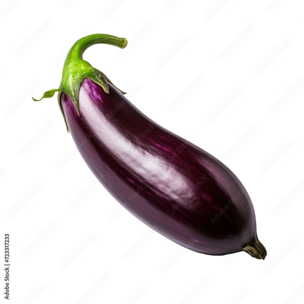 Eggplant. Isolated on transparent background. Eggplant. Isolated on transparent background.