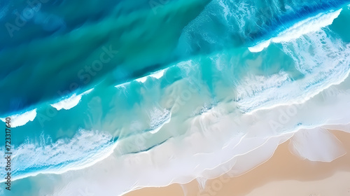 Wallpaper Mural Panoramic natural landscape of beautiful beach Torontodigital.ca