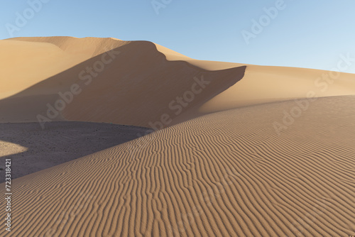 Tranquil dune landscape at Erg Tin Abaro photo