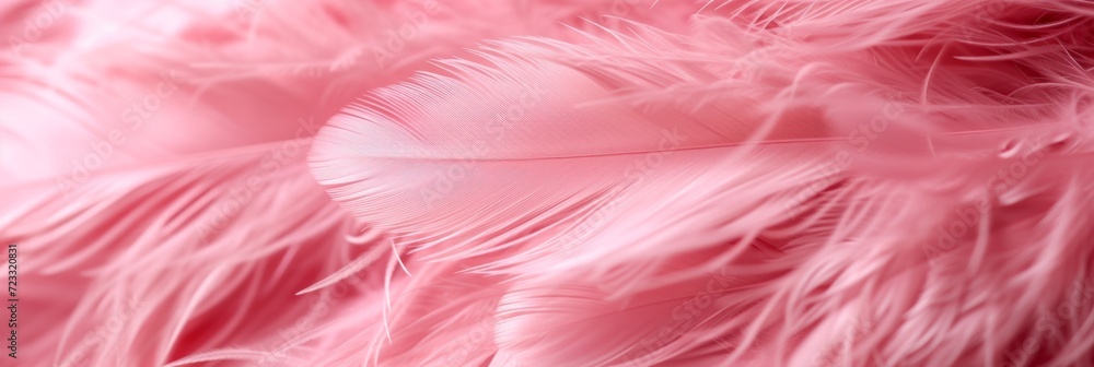 Beautiful background of pink feathers Beautiful background of pink feathers