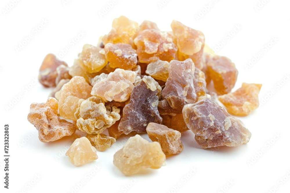 Frankincense an aromatic resin for incense and perfumes isolated on a white background Frankincense an aromatic resin for incense and perfumes isolated on a white background