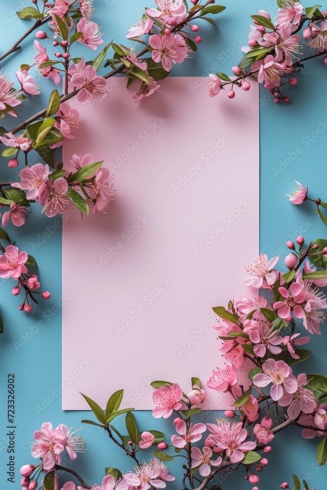 Beautiful poster mockup for international women's day with plenty of space for text Beautiful poster mockup for international women's day with plenty of space for text