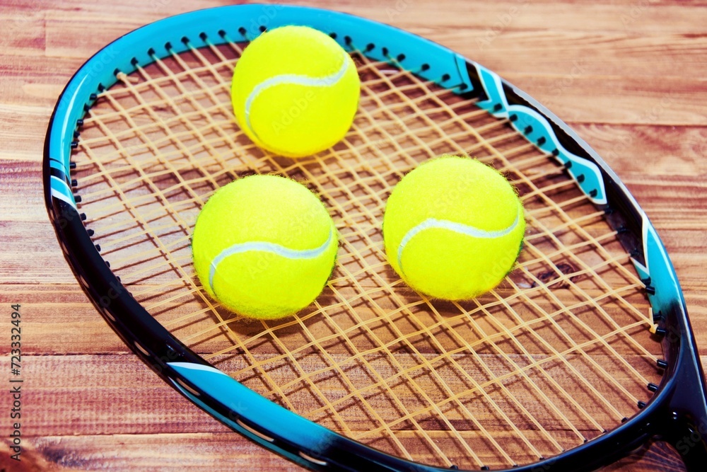 Tennis Game Tennis Balls Racket 1